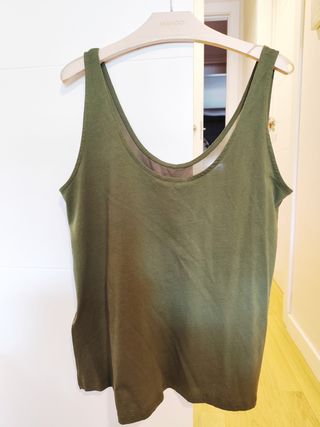 Camisa tirantes verde Springfield 
Envío solo Inpo