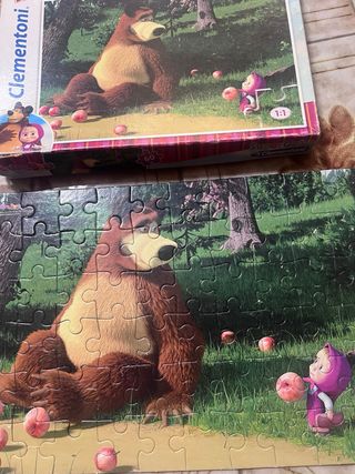 Puzzle Masha y el Oso Clementoni (60 piezas)
