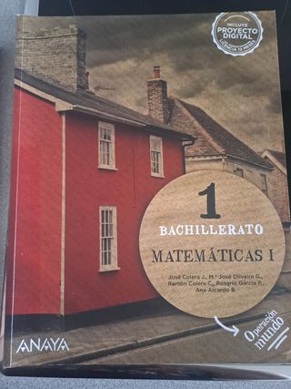 Lote de libros de 1° bachillerato