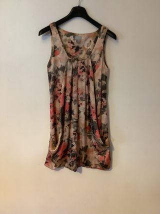Vestito HeM floreale beige rosa