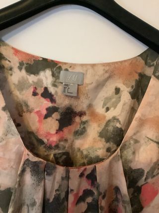 Vestito HeM floreale beige rosa