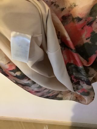 Vestito HeM floreale beige rosa