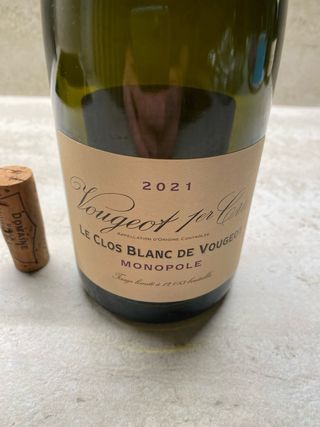Bottiglia Vuota Le Clos Blanc De Vougeraire 2021