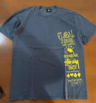 T-Shirt Stüssy Vintage Grigia