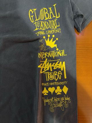 T-Shirt Stüssy Vintage Grigia