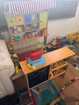 Supermercado madera infantil juguete