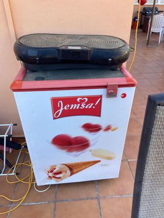 Vibro plataforma + congelador Jemsa
