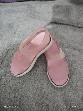 Sandalias niña rosa claro n25