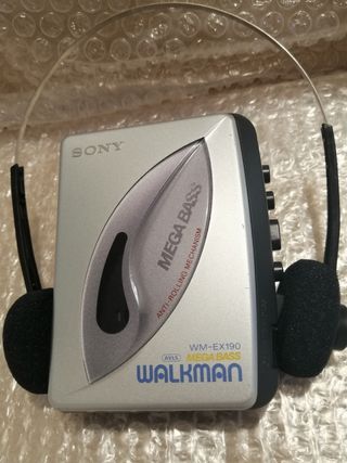 Reproductor de cassette 
Sony Walkman 