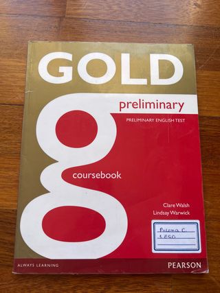 GOLD PRELIMINARY COURSEBOOK WITH CD-ROM PACK