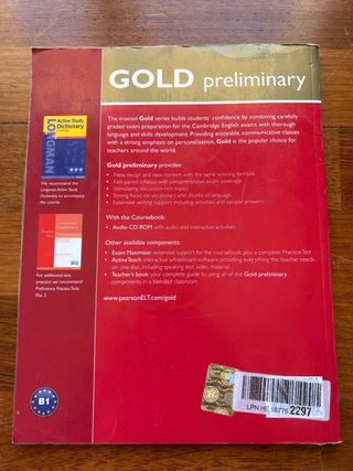 GOLD PRELIMINARY COURSEBOOK WITH CD-ROM PACK