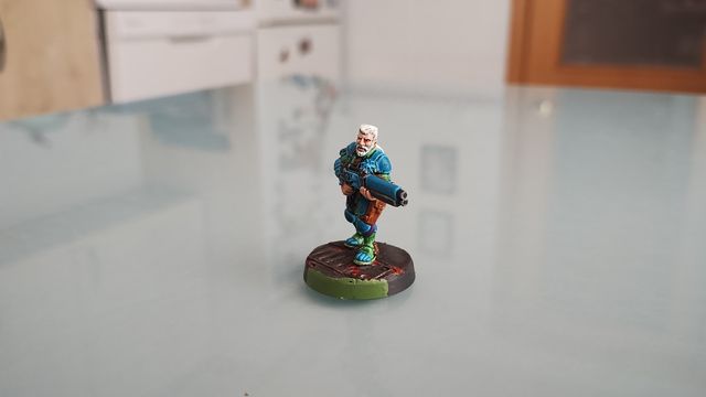 Pandillero Van Saar para Necromunda 