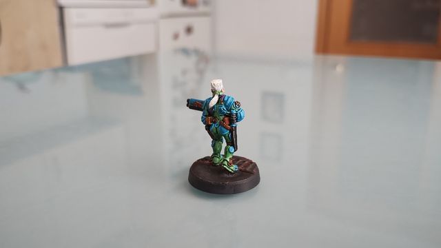 Pandillero Van Saar para Necromunda 