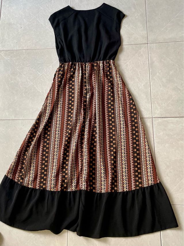 Vestido largo boho chic