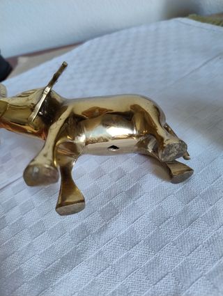 Elefante Ottone Vintage