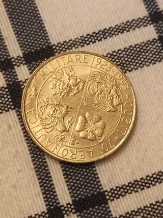 200 Lire Italia 1993 - Moneta aeronautica militare