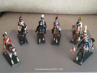 6 miniature saldate al piombo