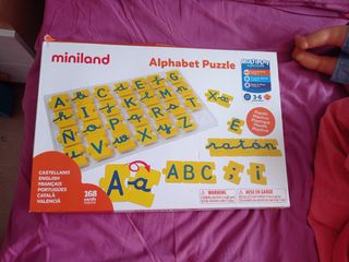 Puzzle Alfabeto Miniland (168 piezas)