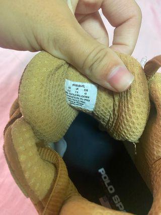 Zapatillas Polo Sport marrón claro