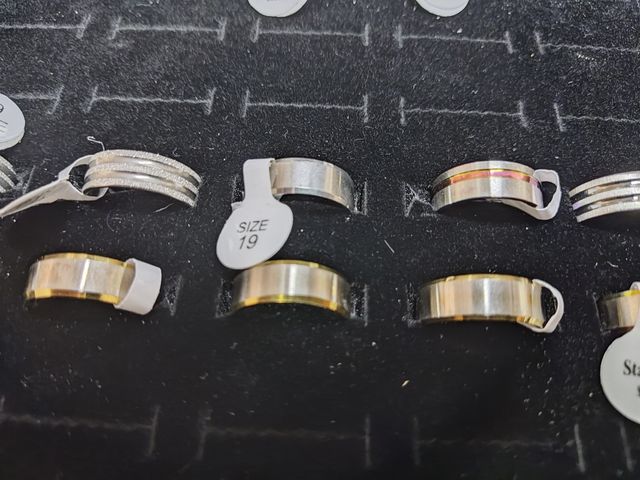 Anillos Acero Inoxidable - Talla 19