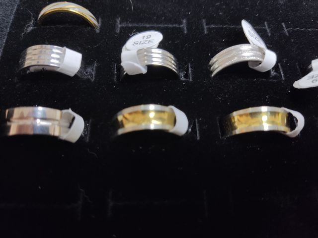 Anillos Acero Inoxidable - Talla 19