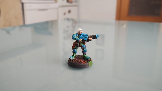 Pandillero Van Saar para Necromunda 