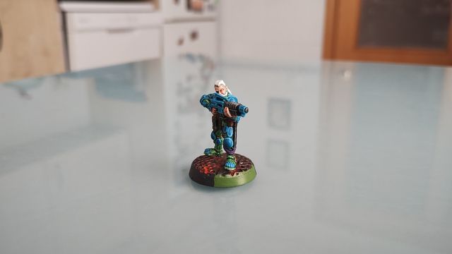 Pandillero Van Saar para Necromunda 