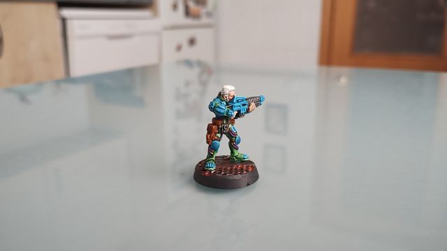 Pandillero Van Saar para Necromunda 