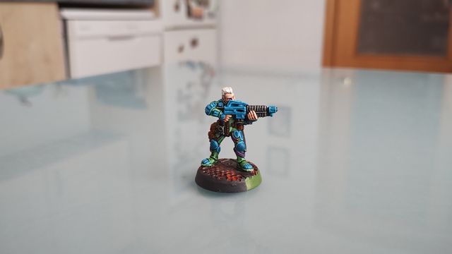 Pandillero Van Saar para Necromunda 