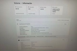 MSI GF63 - i7 9Gen - GTX1650 -16GB RAM - M.2 500GB