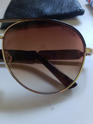 Gafas sol Guess - Marrón/Plata