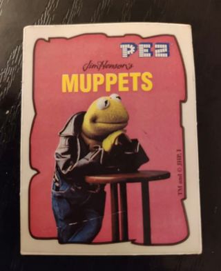 Pack 3 Cromos Muppets Pez