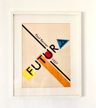Cuadro lámina Bauhaus - Paul Renner - Futura
