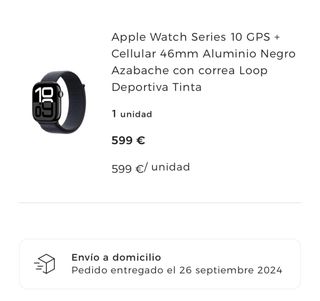 Apple Watch Series 10 GPS+Cellular 46mm AppleCare+