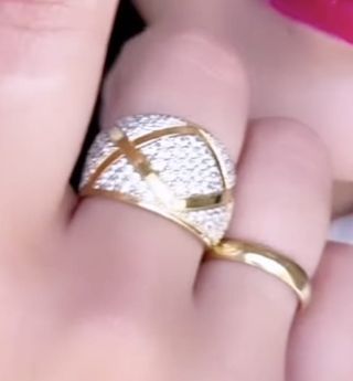 Anillo Oro Macizo 18 Ct Majestic