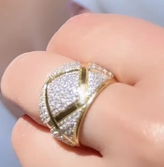Anillo Oro Macizo 18 Ct Majestic