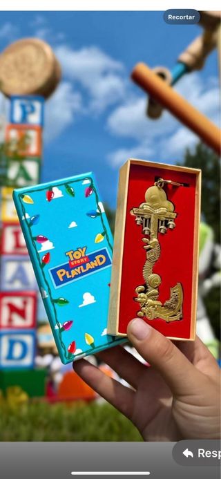 Llave Toy Story Playland Disney