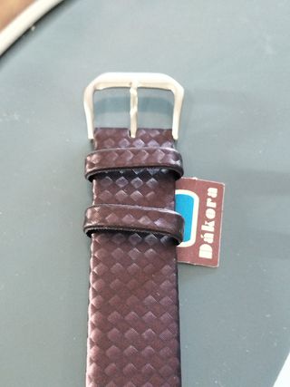 Correa reloj hombre marrón nueva.