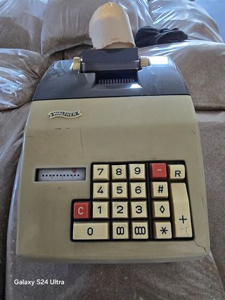 Calculadora Walther antigua