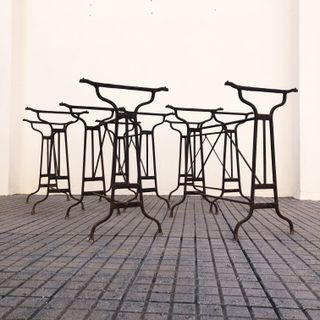 Mesa Bistrot Forja Francia siglo XIX