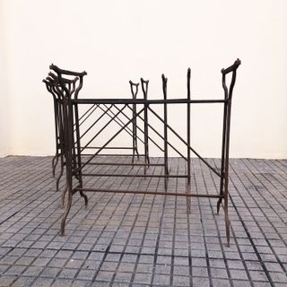 Mesa Bistrot Forja Francia siglo XIX