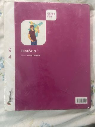 Història, 4 Eso