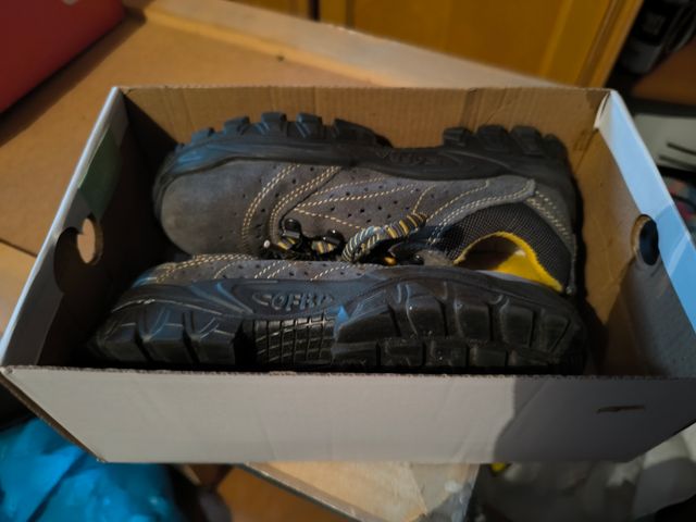 Zapatos trabajo - Gris - Puntera reforzada