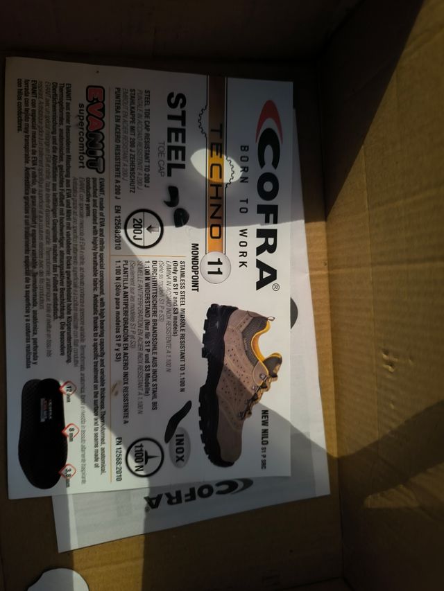 Zapatos trabajo - Gris - Puntera reforzada