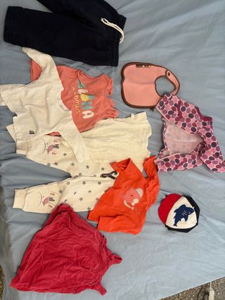 Lote ropa bebé niña HAY DE VARIAS TALLAS 
