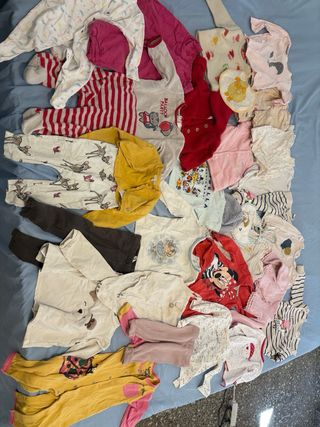 Lote ropa bebé niña HAY DE VARIAS TALLAS 

