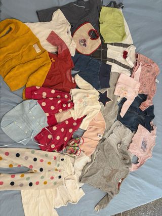 Lote ropa bebé niña HAY DE VARIAS TALLAS 

