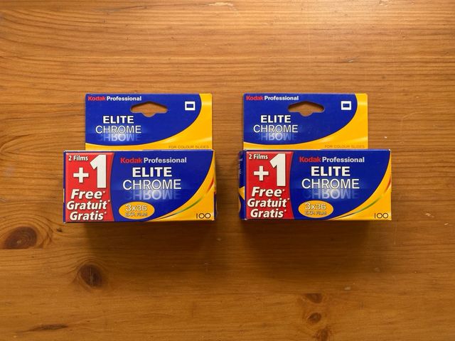 Kodak Elite Chrome 3x36 ISO 100