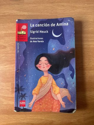 libro de lectura cancion de amina