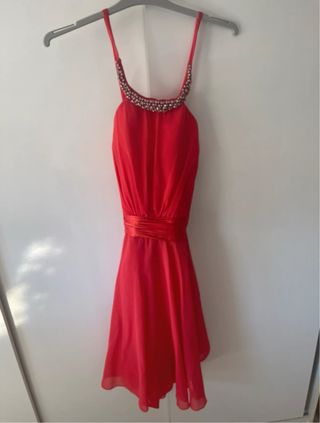 Vestido rojo fiesta